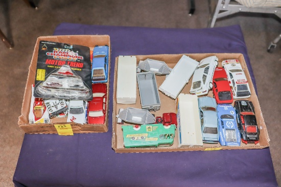 2 Flats of die cast cars