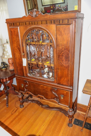 Antique Hutch with Drawer (no contents)