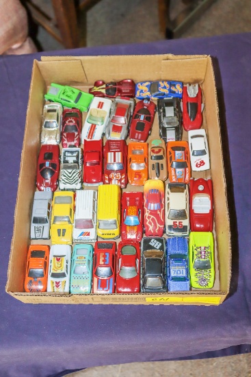 Flat with Matchbox and Hot Wheels Cars