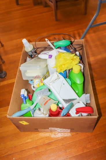 Box of cleaners