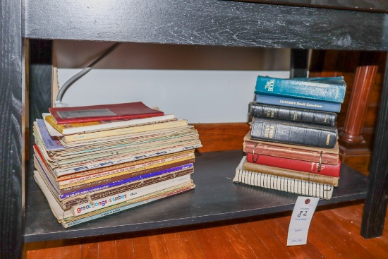 Sheet Music Bibles Hymnal Music Books