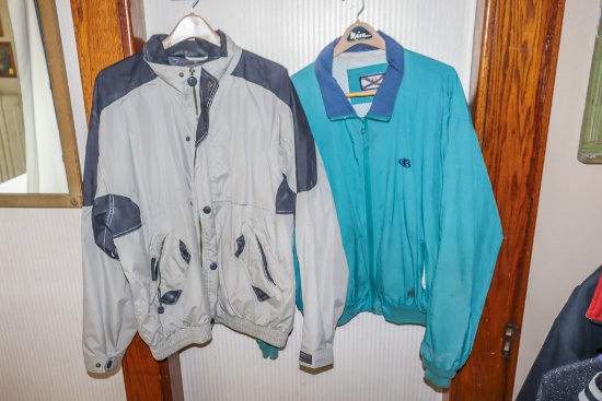 Vintage Clothes / Nascar Jacket / Clothes Hangers