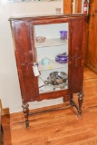 Vintage China Cabinet 58x34x15 (no contents)