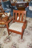 Oak Mission Rocking Chair