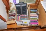 3 boxes of CDs (some empty CD cases)