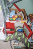 Large box of assorted toys