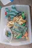 Tote with GI Joe and Toys