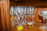 18 Gorham Crystal Wine Glasses