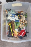 Tote with GI Joe and Toys