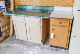 2 Shop Cabinets and Counter Top
