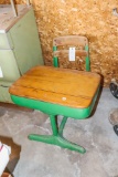 Childs School Desk with Storage