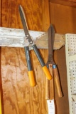 Fiscars Hedge Trimmers and Vintage Trimmers