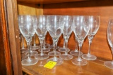 17 Gorham Crystal Wine Glasses
