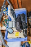 Box with fan and home health items