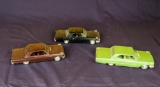 3 1960's Ford Dealer Collector Cars