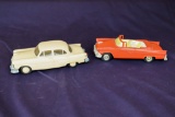 2 1950's Ford Dealer Collector Cars
