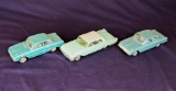 3 1960's Ford Dealer Collector Cars