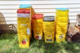 Large Group of Cat Litter empty buckets