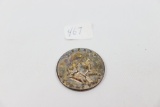 Benjamin Franklin Half Dollar 1957