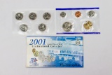 2001 United States Mint Proof Set Philadelphia