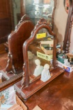 Dresser / Shaving Mirror with Mary Statue
