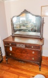 Rexall Dresser with mirror 48x68x21(no contents)