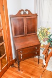 Antique Drop Front Secretary