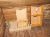 3 Steamer Trunk Inserts