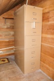 5 Drawer Metal File Cabinet 29x60x18 (Located upstairs)