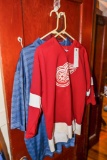 Detroit Redwings & Chicago Blackhawk Jerseys and other shirts