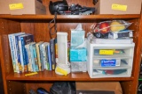 Books Light Kleenex and storage drawers