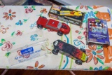 Cub Scout Pinewood Derby Kit and other Derby Cars