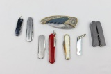 Box of pocket knives and multi-tools