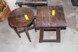 2 small side tables/plant stands