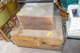 2 Wooden Trunks