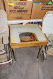 Vintage Baby Table on Wheels