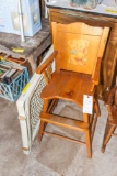 High Chair and Baby Gate