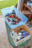 Large Tote of Power Ranger Toys