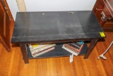 Black Side Table (35x16x22)
