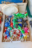 Flat with Power Ranger Action Figures