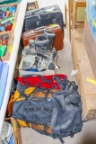 Travel Bags, Suitcases and Ice Hockey Scates