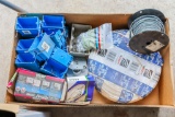 Box with 14-3 and other wires and electrical items