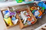5 Boxes of Cleaners fertilizer and outdoor and shop items