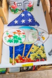 American Flag (50) fans and tapestry