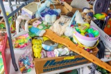 Large grouping of Easter décor