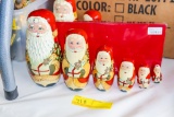 Vintage Nesting Santa