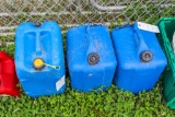 3 Kerosene Cans