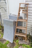Wood Step Ladder and Skate Board Ramps