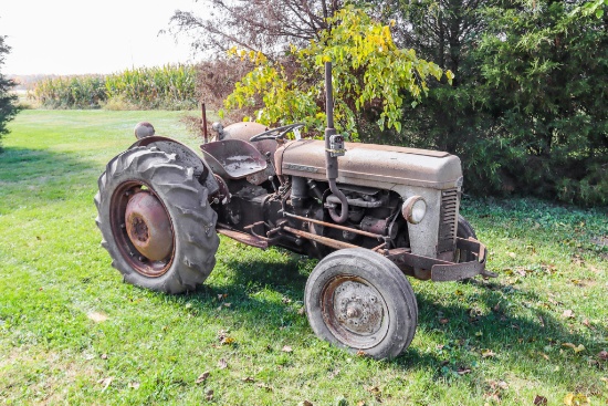 Ferguson #35 Utility Tractor, Wide Front End with Rear Fenders (Possible Green Belly), PTO, 3-Pt.,