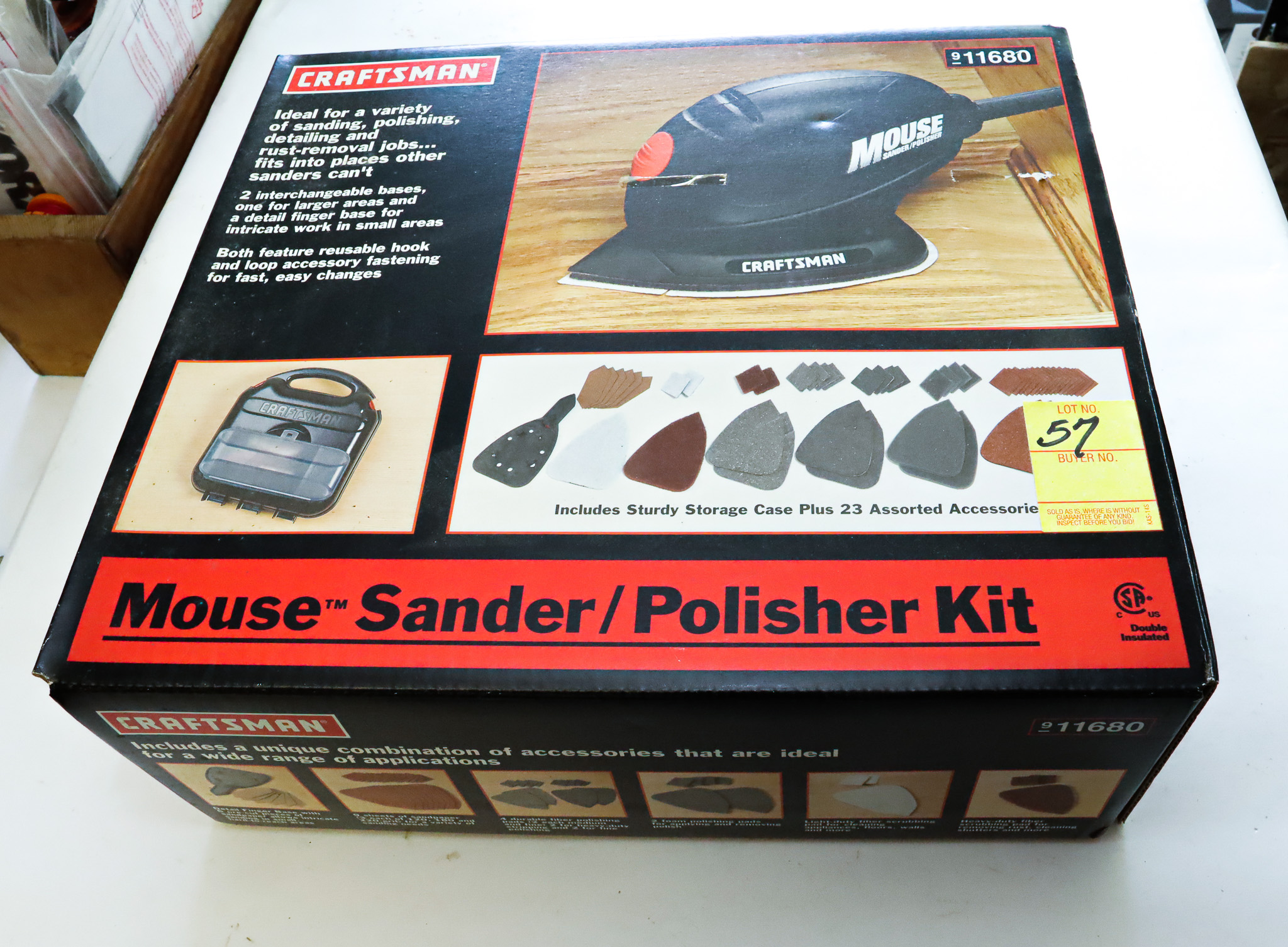 Craftsman Mouse/Sander/Polisher Kit New In Box Proxibid